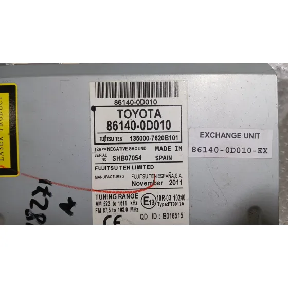 Sistema Navegacion Gps para Toyota Yaris (_P13_)