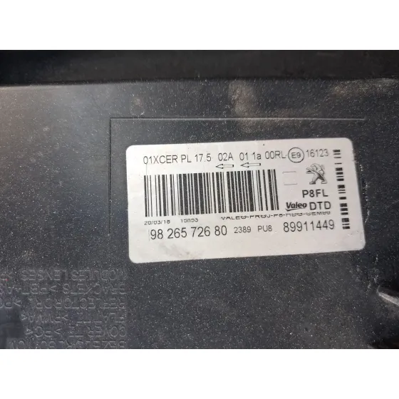 Faro Derecho para Peugeot 3008 Ii Suv (Mc_, Mr_, Mj_, M4_)