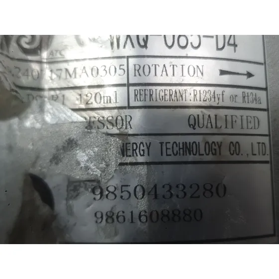 Compresor Aire Acondicionado para Peugeot 208 Ii (Ub_, Up_, Uw_, Uj_)