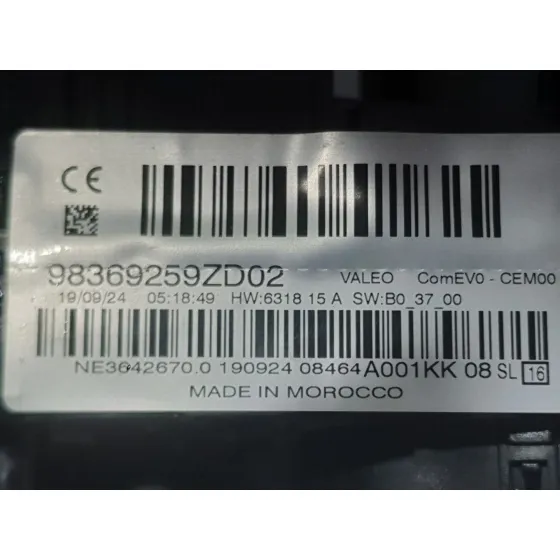 Mando Luces Y Limpia para Peugeot 208 Ii (Ub_, Up_, Uw_, Uj_)