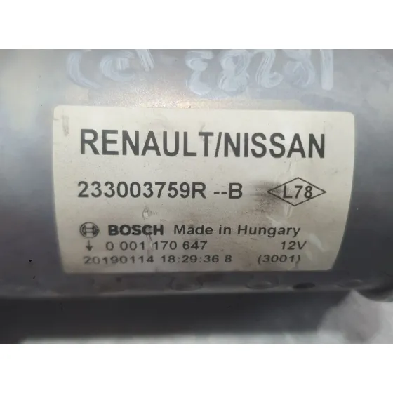 Motor Arranque para Renault Megane Iv Hatchback (B9A/M/N_)