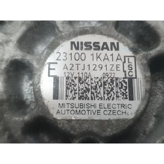 Alternador para Nissan Juke (F15)