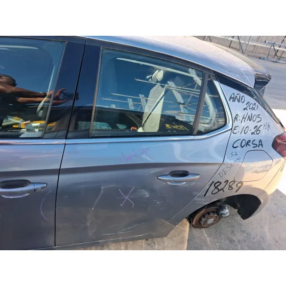 Puerta Trasera Izquierda para Opel Corsa F (P2Jo)