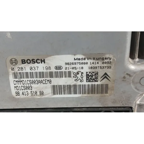 Centralita Motor Uce para Peugeot Rifter