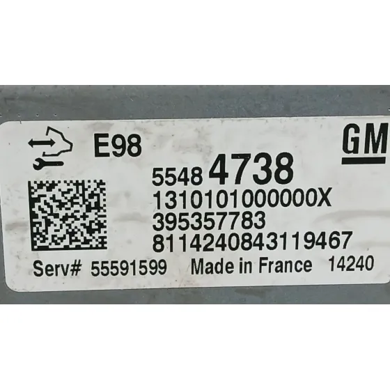 Centralita Motor Uce para Opel Astra J (P10)