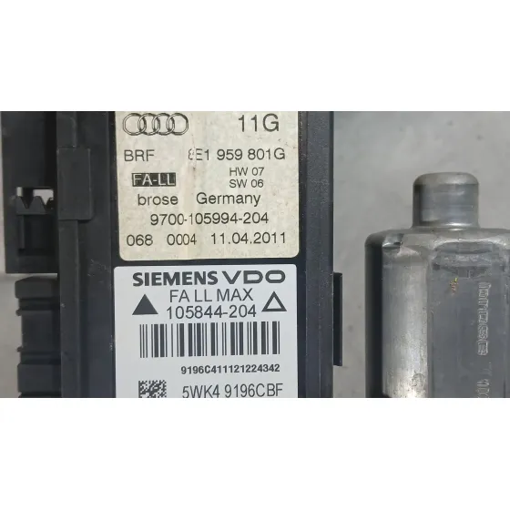 Motor Elevalunas Delantero Izquierdo para Seat Exeo (3R2)