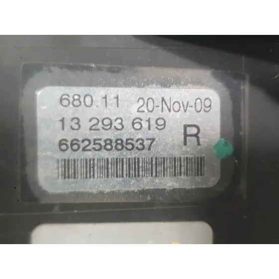 Faro Antiniebla Derecho para Opel Astra J (P10)