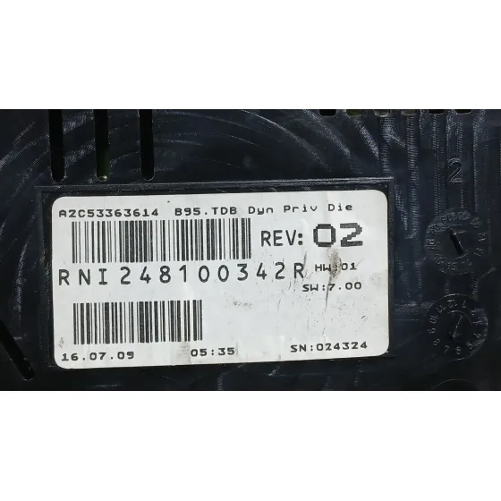 Cuadro Instrumentos para Renault Megane Iii Hatchback (Bz0/1_, B3_)