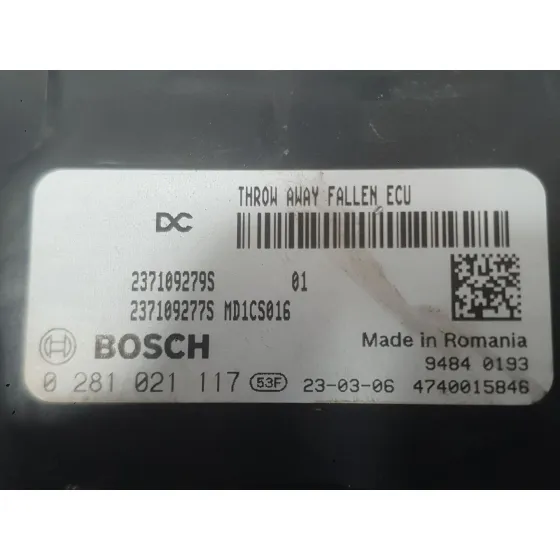 Centralita Motor Uce para Renault Express Furgon/Monospace