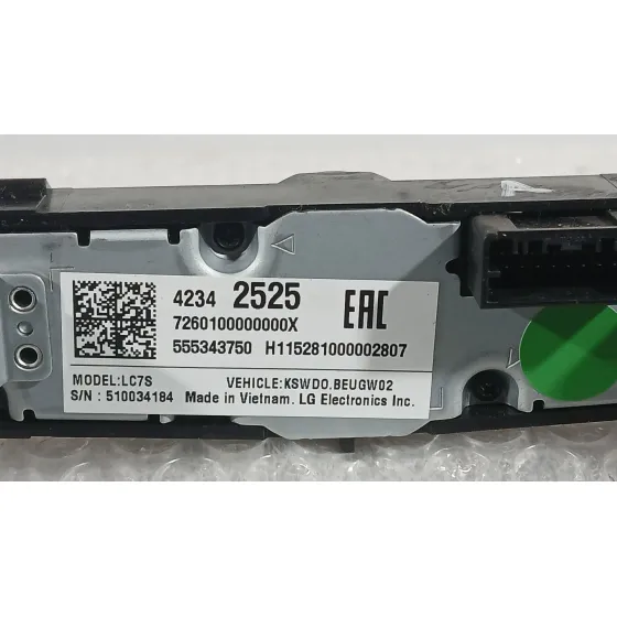 Mando Radio para Opel Astra K (B16)
