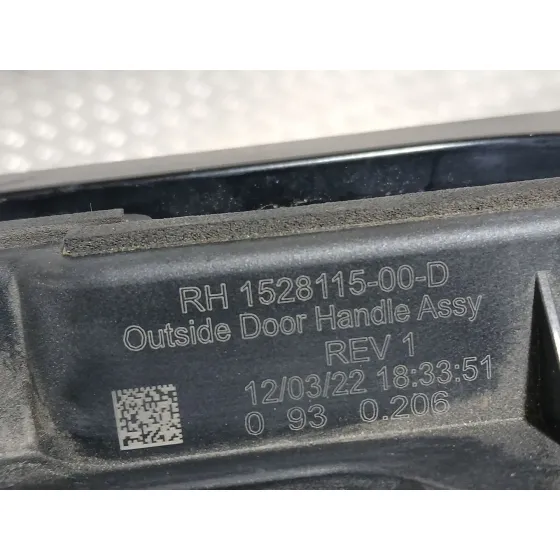 Maneta Exterior Trasera Derecha para Tesla Model Y