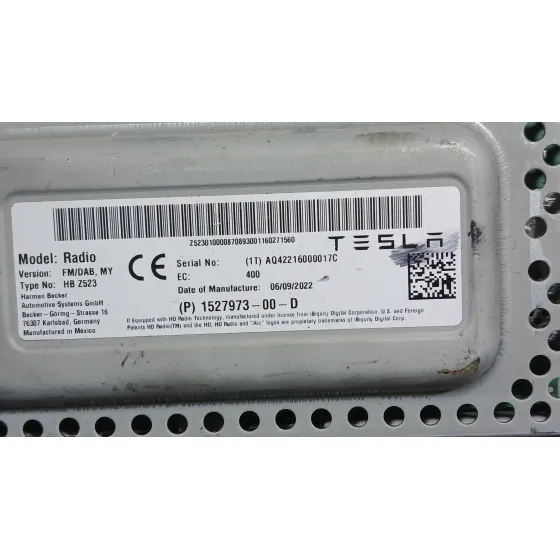Amplificador Radio para Tesla Model Y