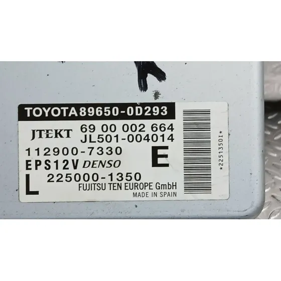 Centralita Direccion para Toyota Yaris (_P13_)
