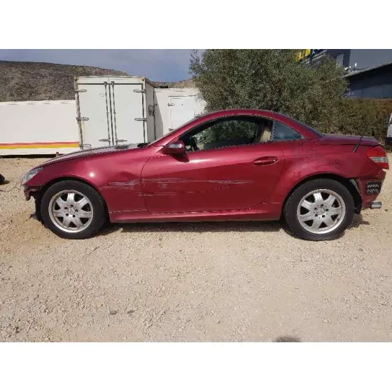 MERCEDES CLASE SLK (W171) ROADSTER '2006 SLK 200 KOMPRESOR ROJO