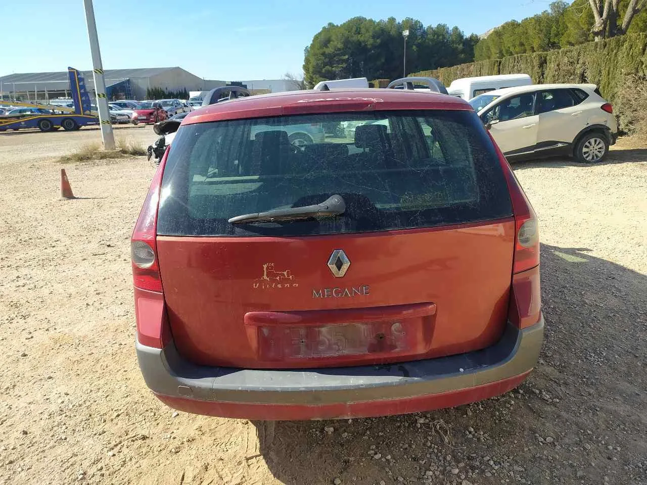 RENAULT MEGANE II FAMILIAR '2005 GRANDTOUR GRANATE