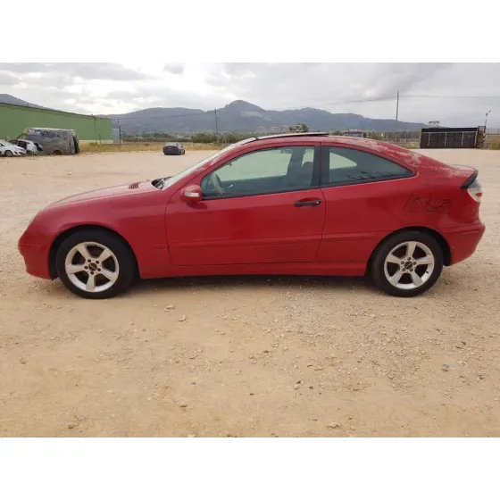 MERCEDES CLASE C (W203) SPORTCOUPE '2004 C 180 COMPRESSOR (203.746) ROJO