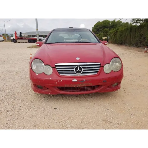 MERCEDES CLASE C (W203) SPORTCOUPE '2004 C 180 COMPRESSOR (203.746) ROJO