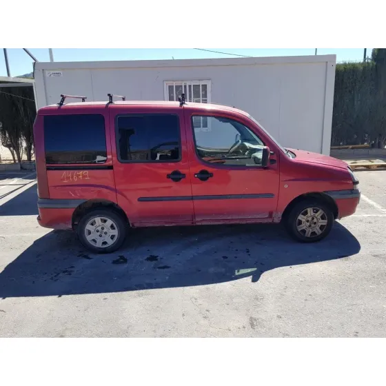 FIAT DOBLO CARGO (223) '2004 1.9 JTD SX FURG. PANORAMA ROJO