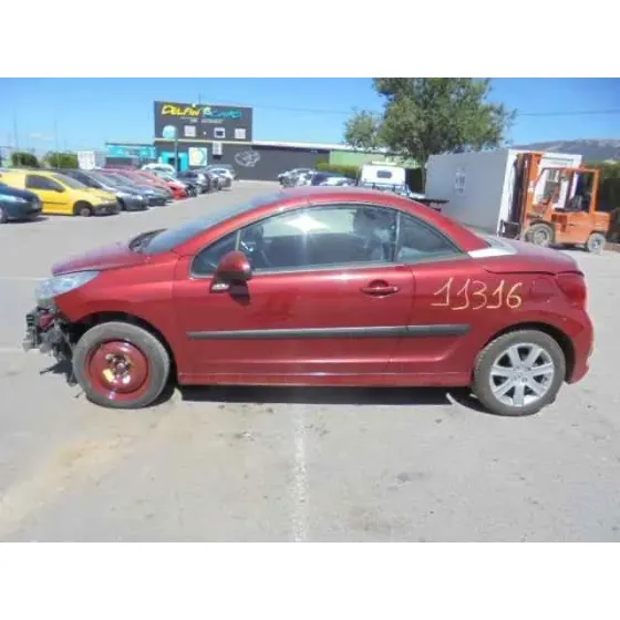 PEUGEOT 207 CC '2007 BASICO GRANATE