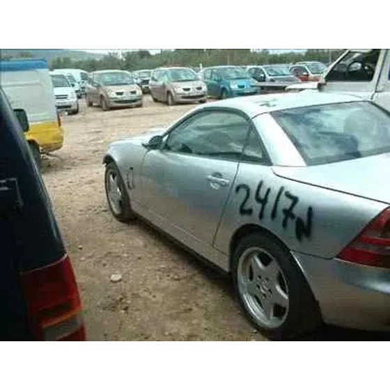 MERCEDES CLASE SLK (W170) ROADSTER '1996 2.3 COMPRESOR CAT GRIS