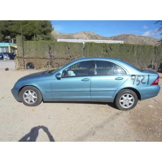 MERCEDES CLASE C (W203) BERLINA '2002 200 COMPRESSOR (203.045) AZULINA
