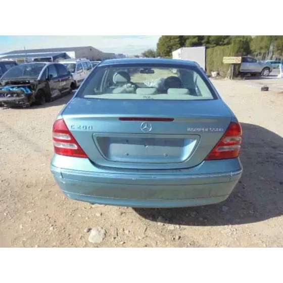 MERCEDES CLASE C (W203) BERLINA '2002 200 COMPRESSOR (203.045) AZULINA