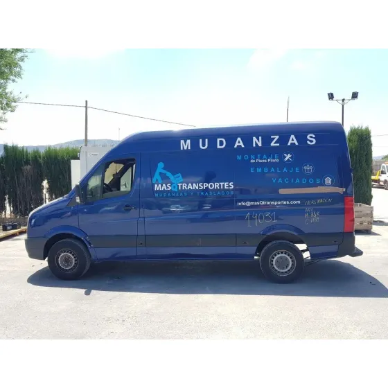 VOLKSWAGEN CRAFTER CAJA CERRADA '2008 CAJA CERRADA 35 AZUL