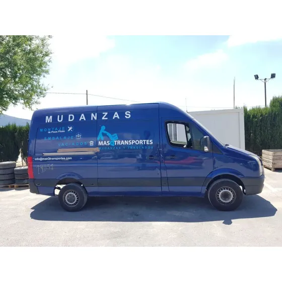 VOLKSWAGEN CRAFTER CAJA CERRADA '2008 CAJA CERRADA 35 AZUL