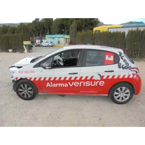 PEUGEOT 208 '2013 ACCESS BLANCO-ROJO