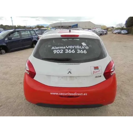 PEUGEOT 208 '2013 ACCESS BLANCO-ROJO
