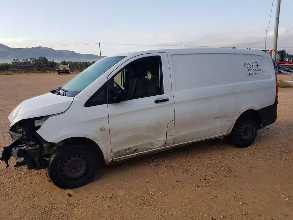 MERCEDES VITO KASTEN '2018 109/111 CDI LANG (447.601) BLANCO