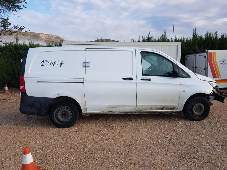 MERCEDES VITO KASTEN '2018 109/111 CDI LANG (447.601) BLANCO