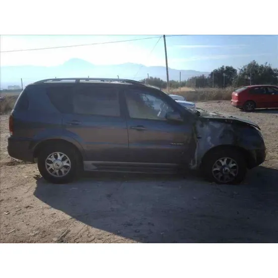 SSANGYONG REXTON '2003 RX 270 FULL GRIS OSCURO
