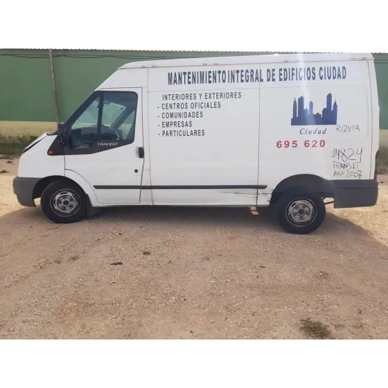 FORD TRANSIT CAJA CERRADA '06 '2007 FT 300 M (MITTEL) PKW BLANCO