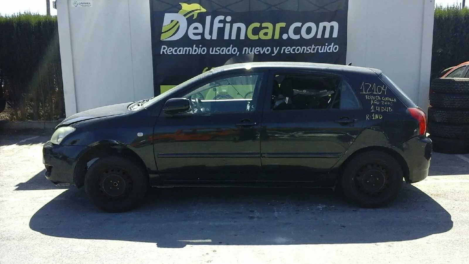 TOYOTA COROLLA (E12) '2006 1.4 D-4D LUNA COMPACT NEGRO