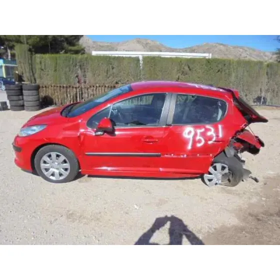 PEUGEOT 207 '2008 CONFORT ROJO