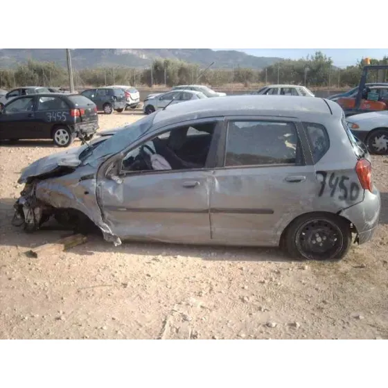 CHEVROLET AVEO '2010 LS GRIS OSCURO