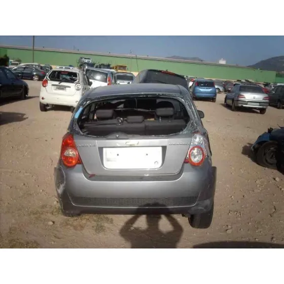 CHEVROLET AVEO '2010 LS GRIS OSCURO