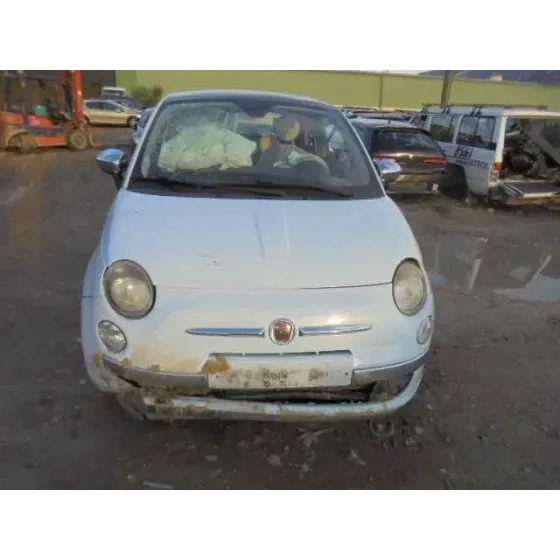 FIAT NUOVA 500 (150) '2009 LOUNGE BLANCO AZULADO