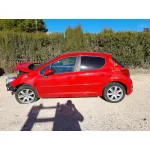 PEUGEOT 207 '2009 CONFORT ROJO