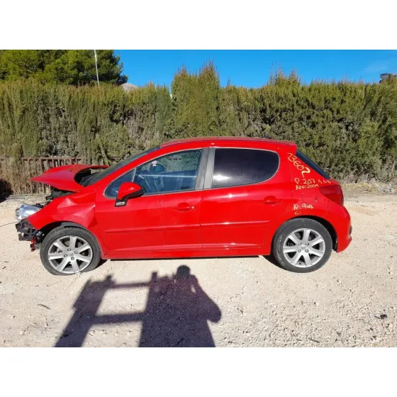 PEUGEOT 207 '2009 CONFORT ROJO