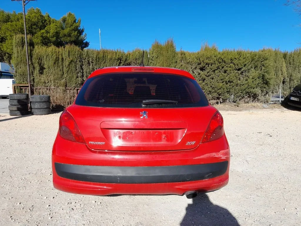 PEUGEOT 207 '2009 CONFORT ROJO