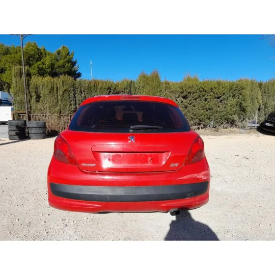 PEUGEOT 207 '2009 CONFORT ROJO