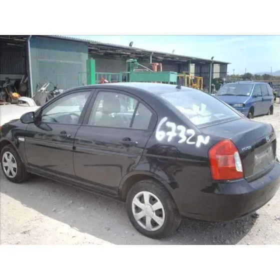 HYUNDAI ACCENT (MC) '2007 GL NEGRO