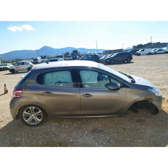 PEUGEOT 208 '2012 ALLURE GRIS OSCURO