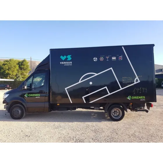 MERCEDES SPRINTER III PLATAFORMA RWD / AWD '2018 511/514/516 CDI RWD L2 (907.153) NEGRO