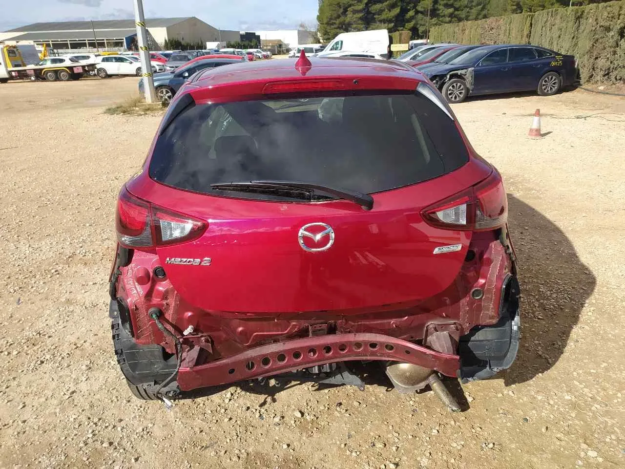 MAZDA 2 LIM. () '2019 BLACK TECH EDITION ROJO