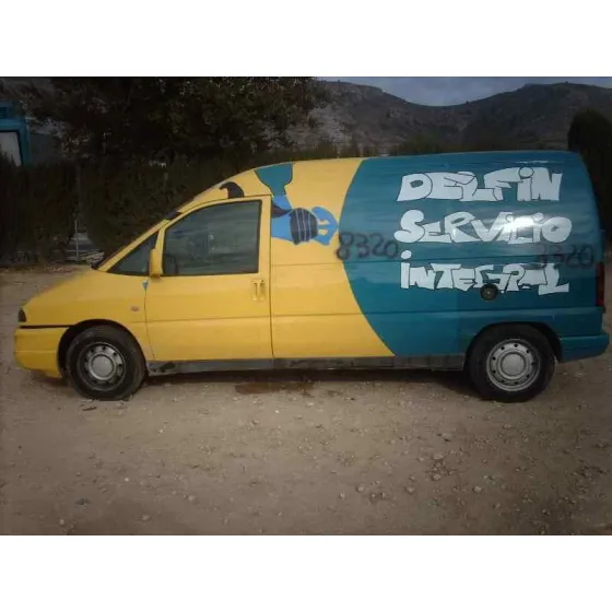 FIAT SCUDO (222) '2003 2.0 JTD EL CAJA CERRADA. (BATALLA 3224) AMARILLO-VERDE