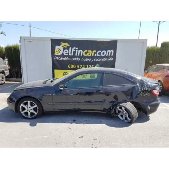 MERCEDES CLASE C (W203) SPORTCOUPE '2008 C 180 COMPRESSOR SPORT EDITION (203.746) NEGRO