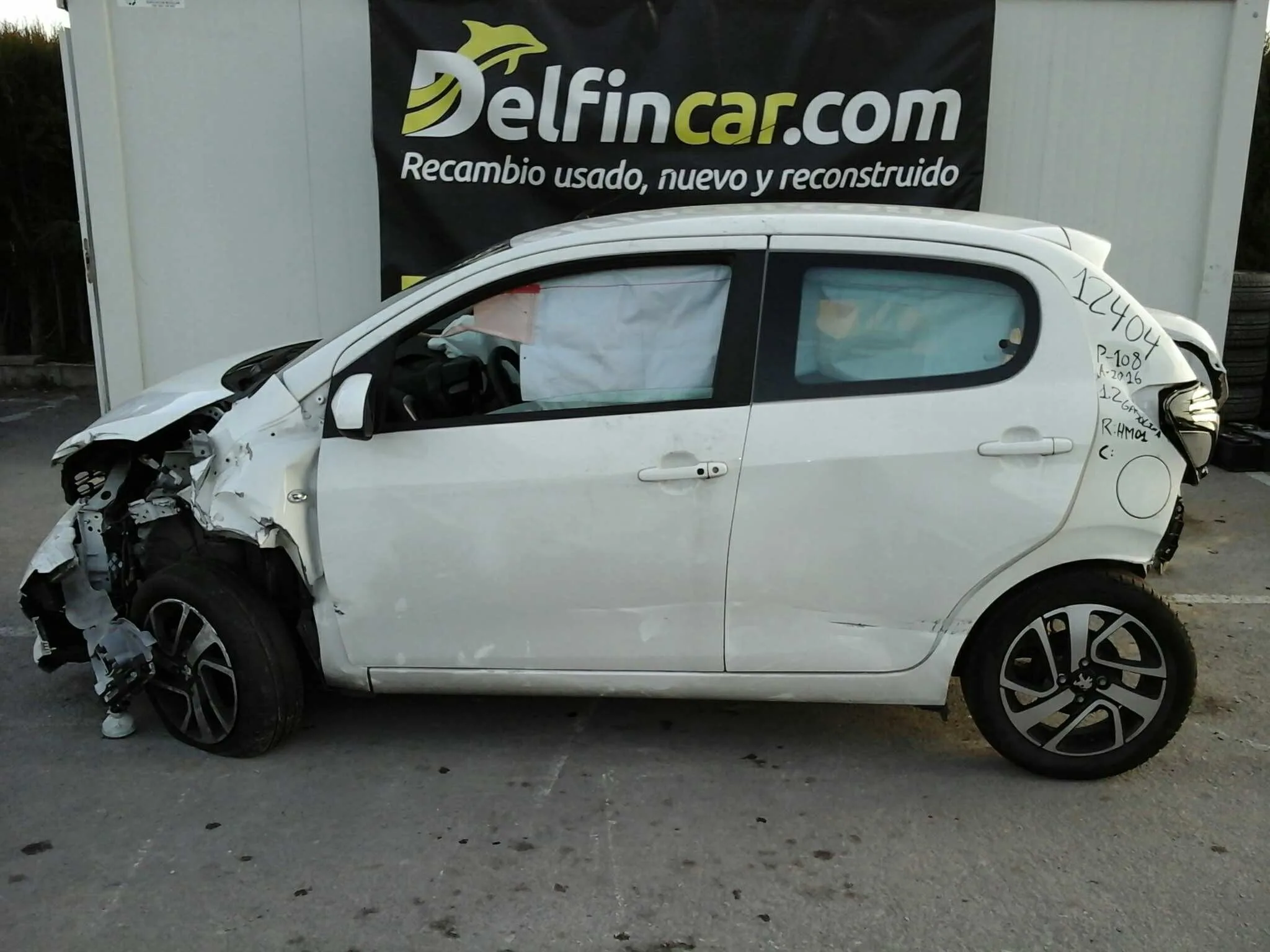 PEUGEOT 108 '2017 ACTIVE BLANCO